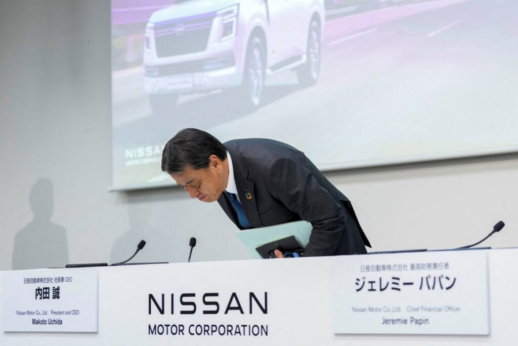Makoto Uchida, CEO de Nissan. / AFP