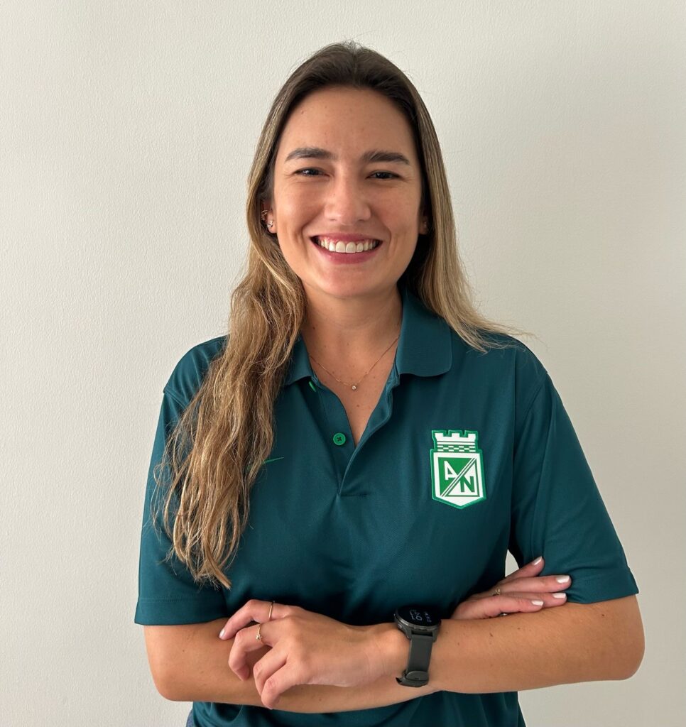 Daniela Roldán, gerente de mercadeo de Atlético Nacional.