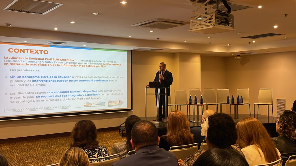 Juan Carlos Buitrago, director de la Red de Bancos de Alimentos de Colombia.