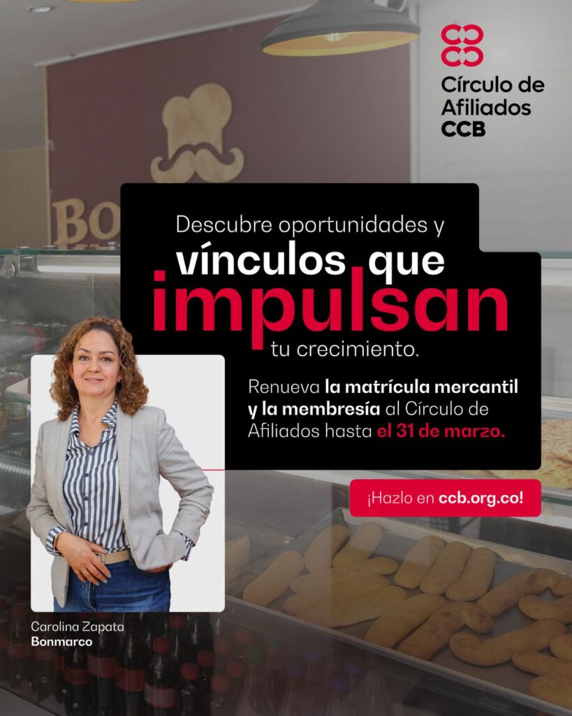 Foto: Círculo de Afiliados de la Cámara de Comercio de Bogotá.