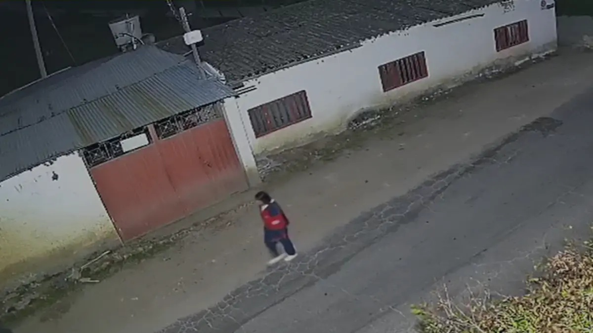 Cámara de seguridad captó último video de joven asesinada en Chocontá, Cundinamarca