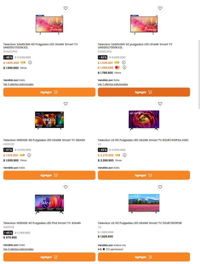 Descuentos El Éxito.