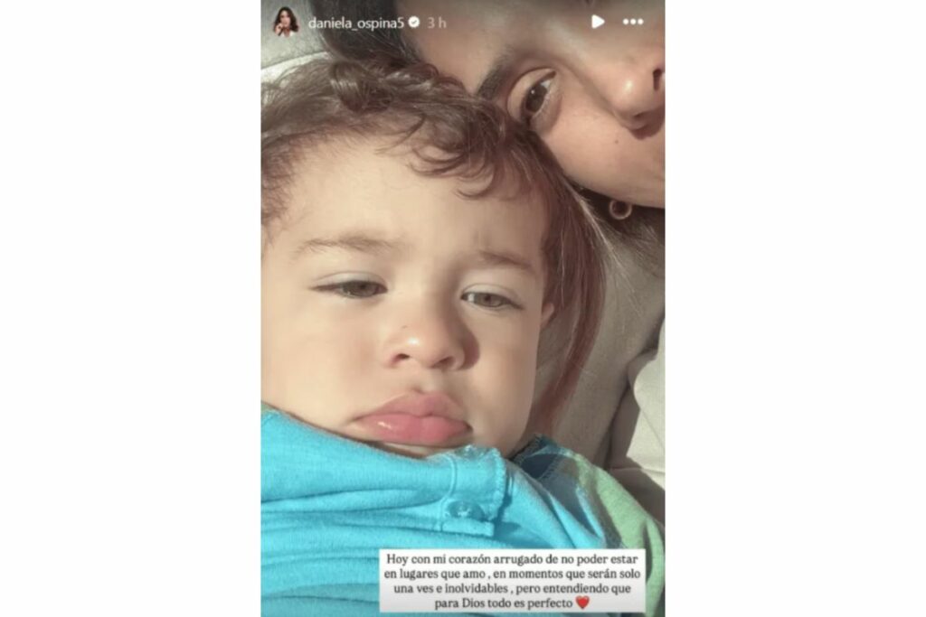 Daniela Ospina contó tristeza que vive en Estados Unidos por momento difícil