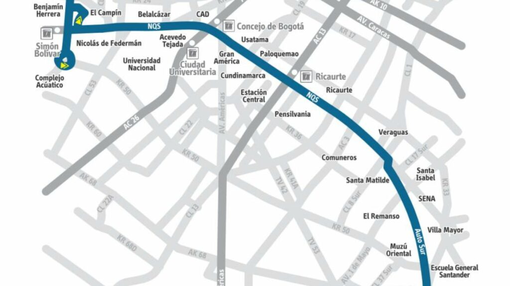 Ruta SITP C31 / Página Transmilenio