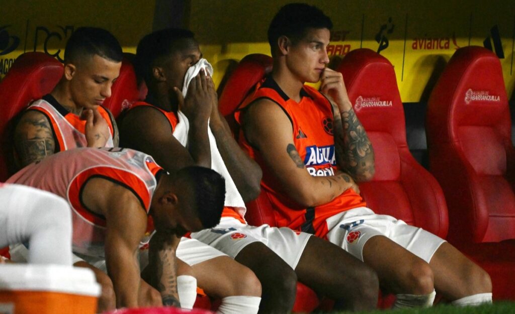James Rodríguez, capitán de la Selección Colombia/Foto: AFP.