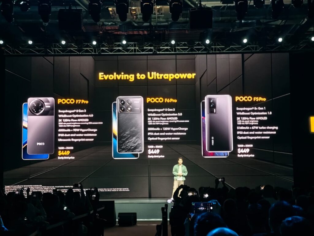 Imagen del Poco F7 Pro y Ultra - Pulzo