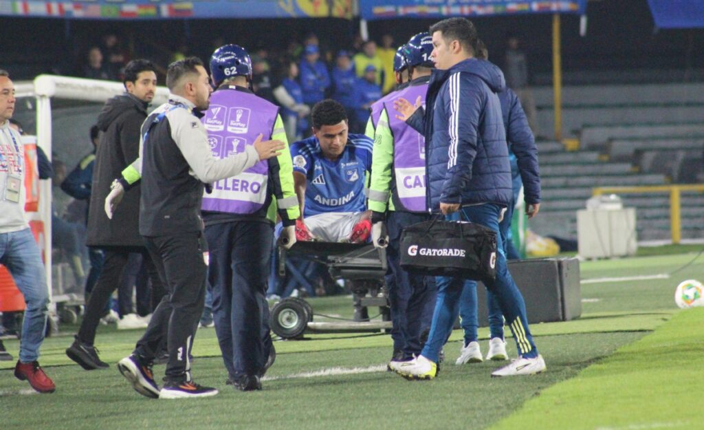 Stiven Vega, volante de Millonarios/Foto: Diego Quiroga-Pulzo.