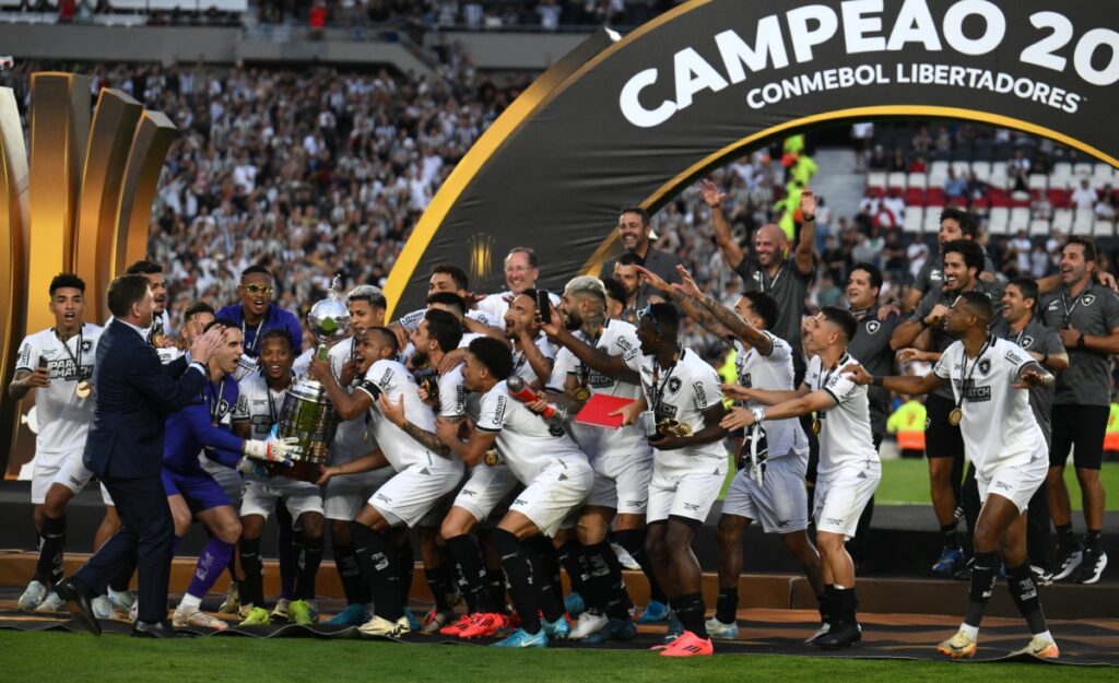 Botafogo, reciente campeón de Copa Libertadores/Foto: AFP.