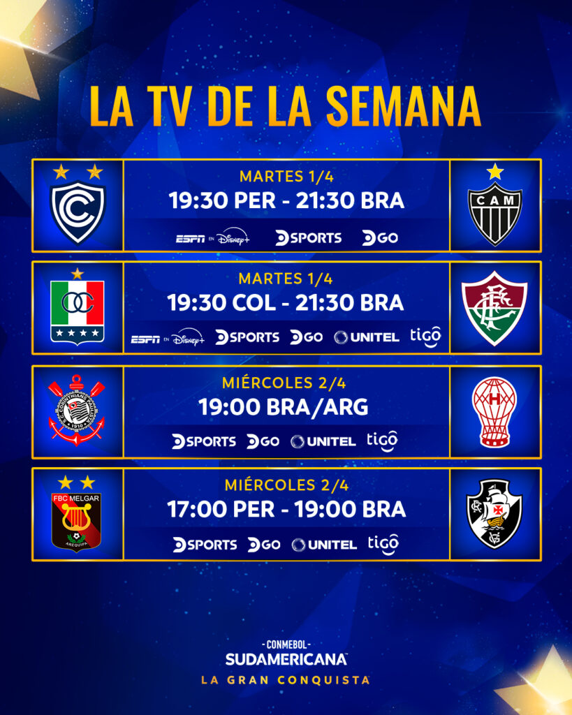 Dónde ver el partido de Once Caldas en TV/Foto: Conmebol Sudamericana.