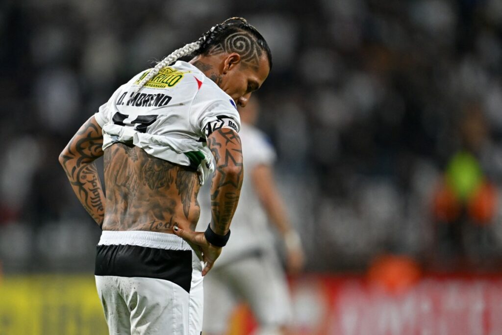 Dayro Moreno, delantero de Once Caldas/Foto: AFP.