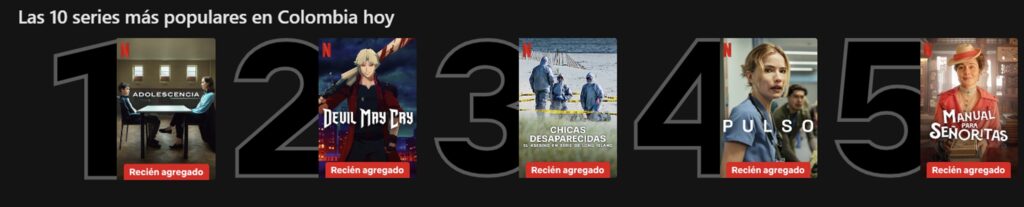 Captura Netflix Pulzo