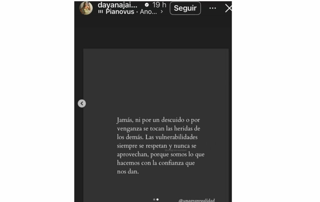 Foto: historia de Dayana Jaimes.