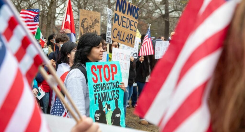 Marchas contra deportaciones / Getty 