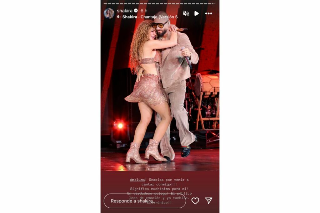 Shakira y Maluma / Instagram: @shakira