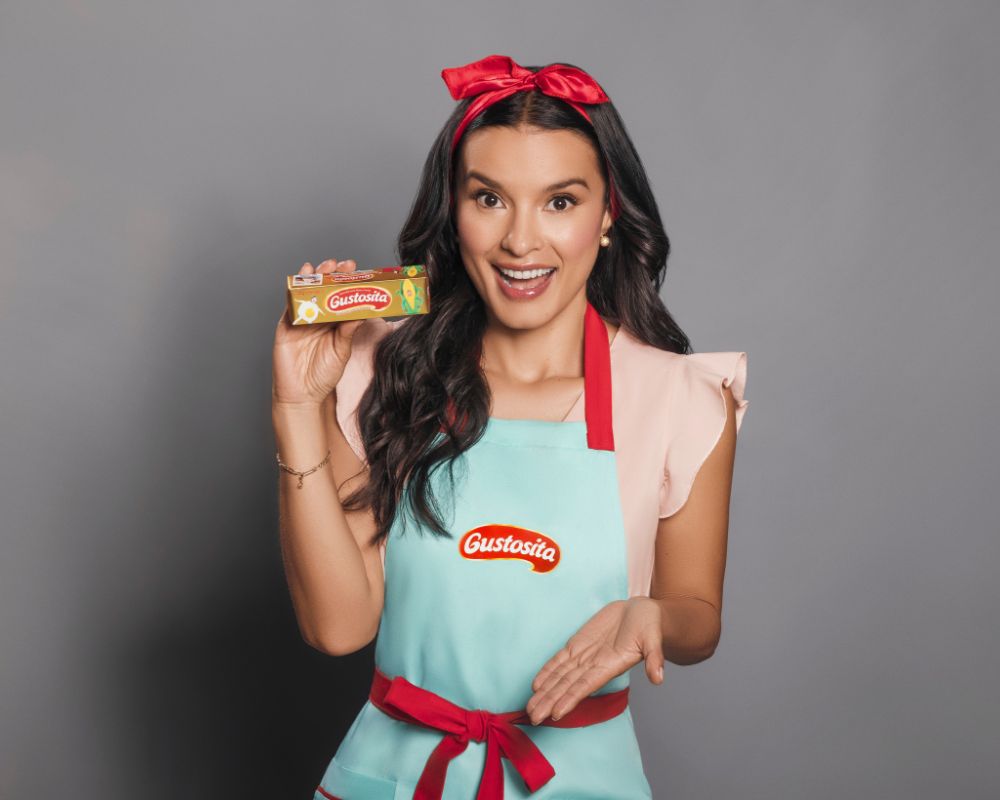 Paola Rey, nueva imagen de Gustosita / Suministrada por Gustosita.