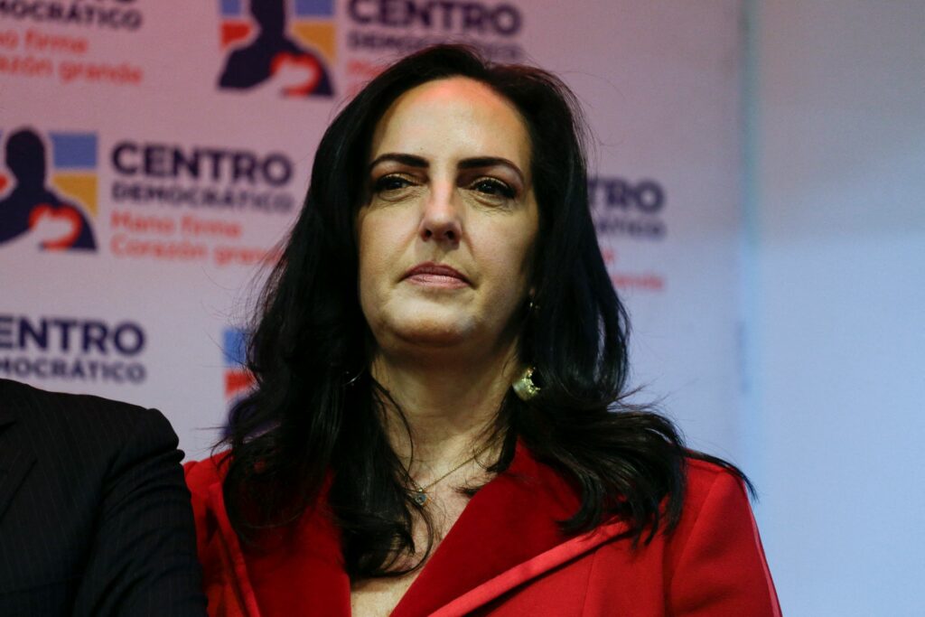 María Fernanda Cabal, senadora del Centro Democrático / AFP