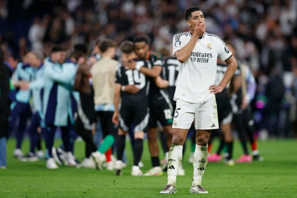 Real Madrid perdió con Arsenal en el Bernabéu / AFP
