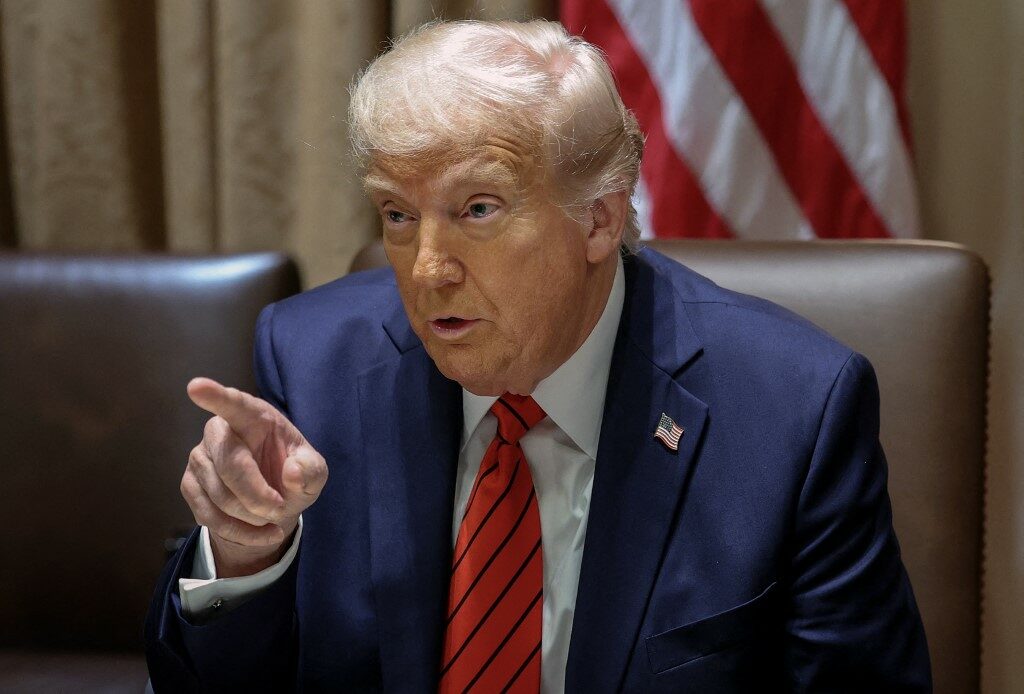 Donald Trump, presidente de EE. UU. / AFP