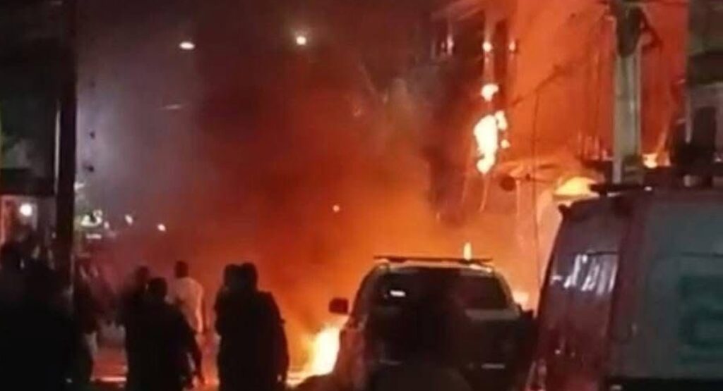 Explosión en La Plata Huila / X: @VickyDavilaH