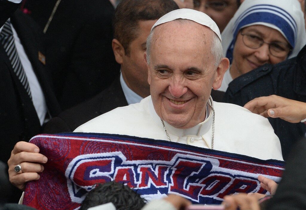 Papa Francisco, hincha de San Lorenzo / AFP
