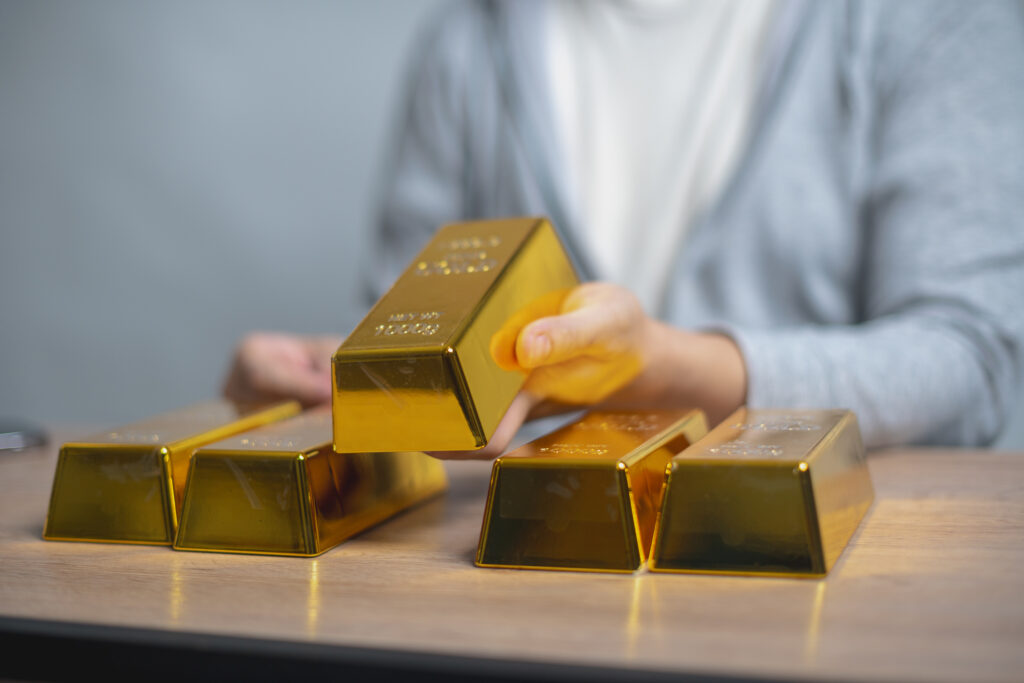 Oro, cuyo precio rompió récord / Getty