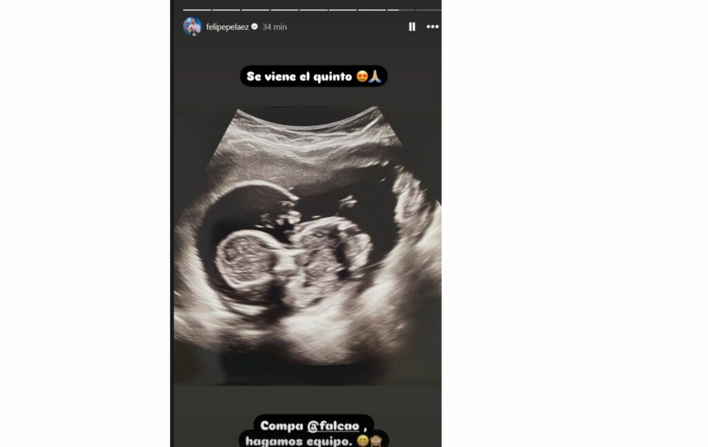 Pipe Peláez anuncia que será papá / Instagram