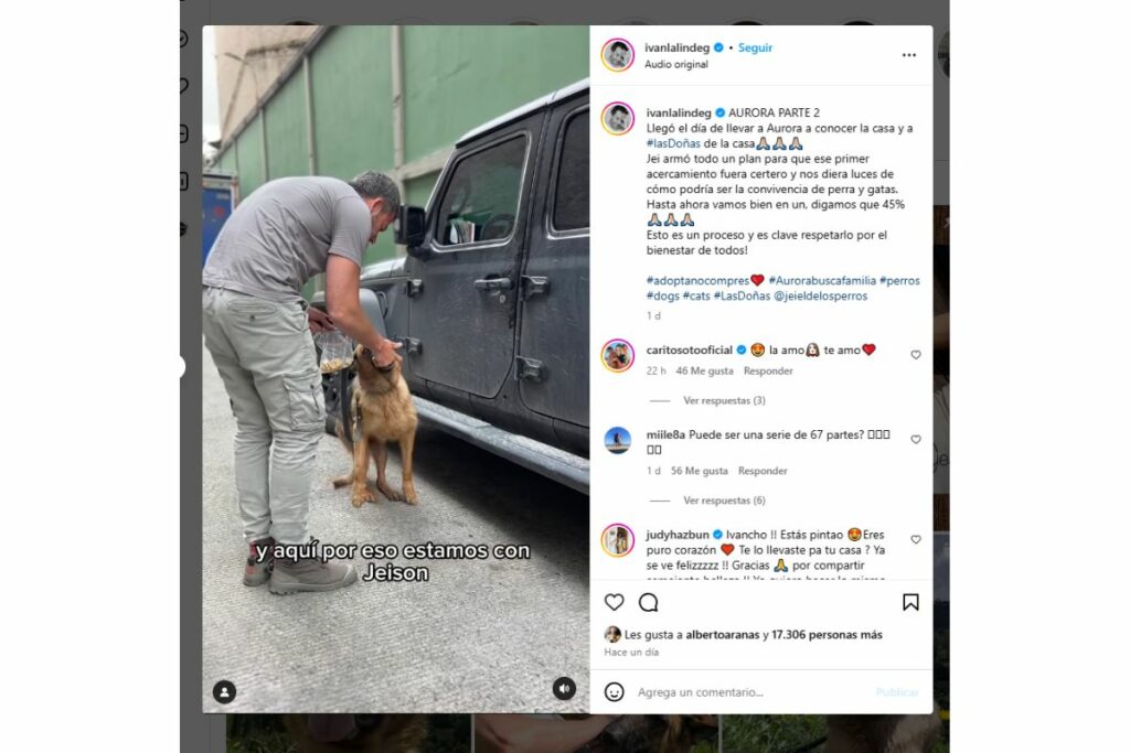Iván Lalinde / Instagram: @ivanlalindeg