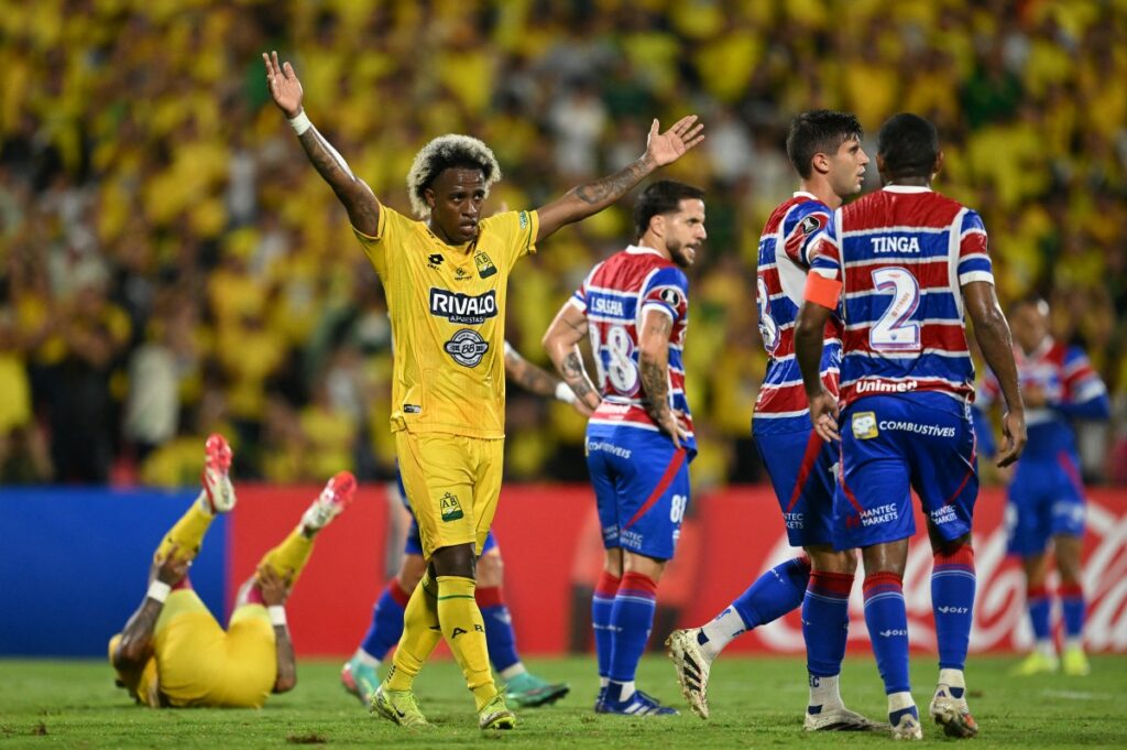 Kevin Londoño, jugador de Atlético Bucaramanga / AFP