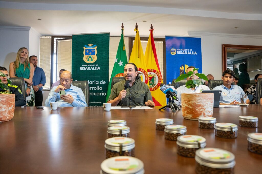 Juan Diego Patiño, gobernador de Risaralda / Gobernación de Risaralda.