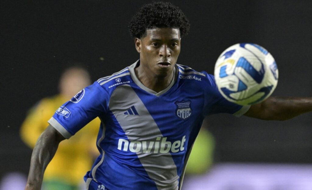 Jackson Rodríguez, futbolista de Emelec de Ecuador / AFP