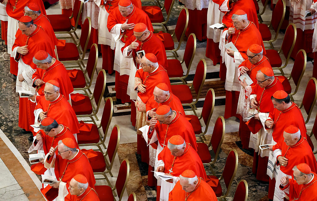 Cardenales en el Vaticano en 2025 / Getty Images