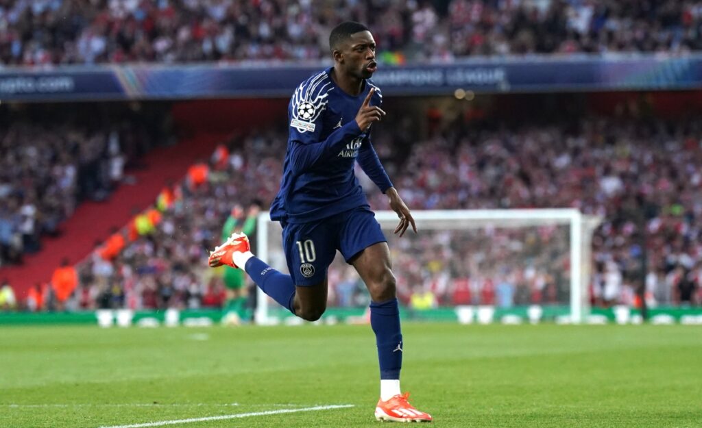 Ousmane Dembélé, delantero del PSG / Getty Images
