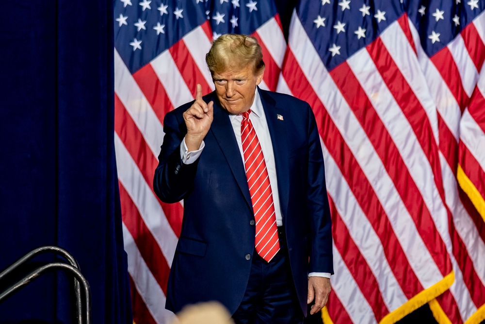Donald Trump, presidente de Estados Unidos / Shutterstock