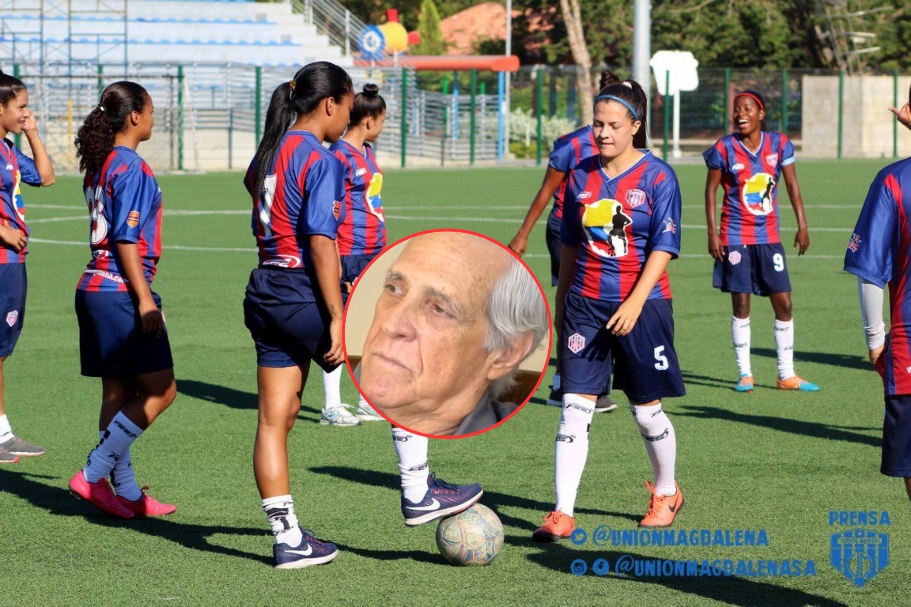 Equipo femenino del Unión Magdalena.