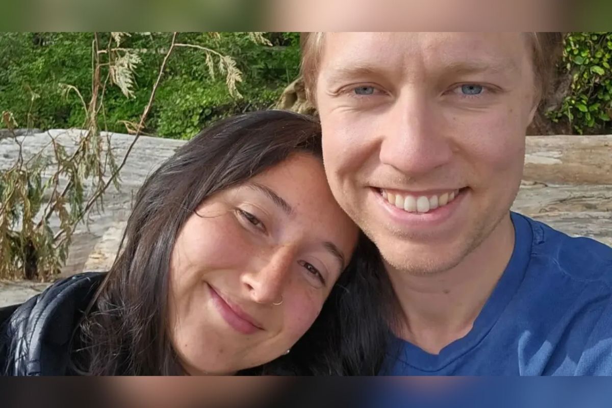 Glitza Daniela Samper y su prometido. La colombiana murió junto a su familia en un choque masivo en Vancouver, Canadá