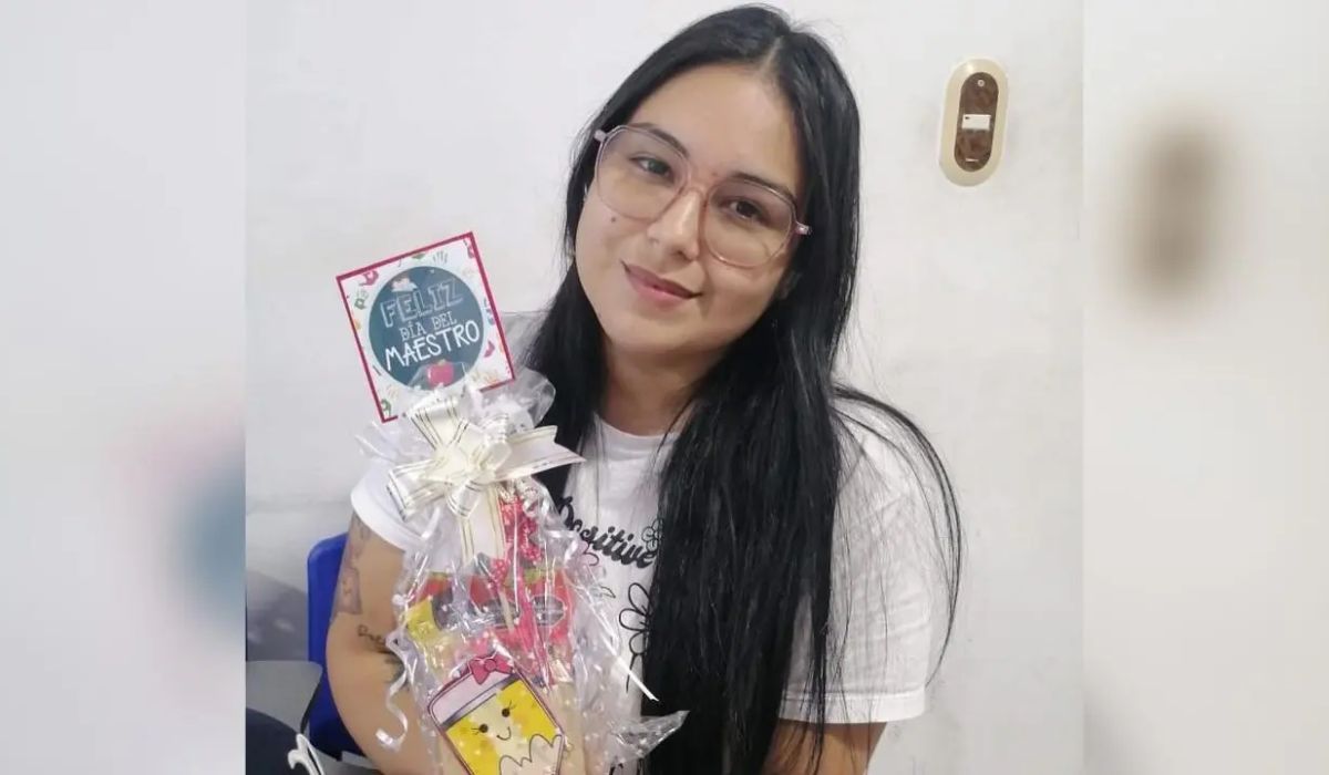 Jenny Serrano, joven profesora que asesinada deja huérfana a una niña de 6 años