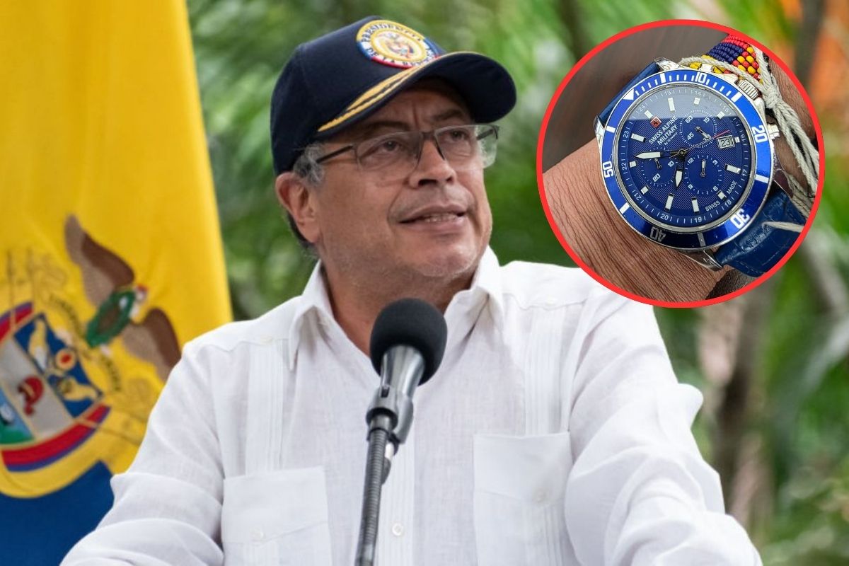 Gustavo Petro aclaró si utilizó reloj Rolex, de varios millones, en marchas