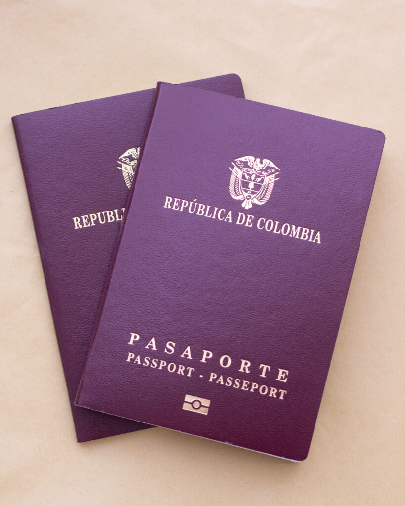Pasaporte colombiano / Getty