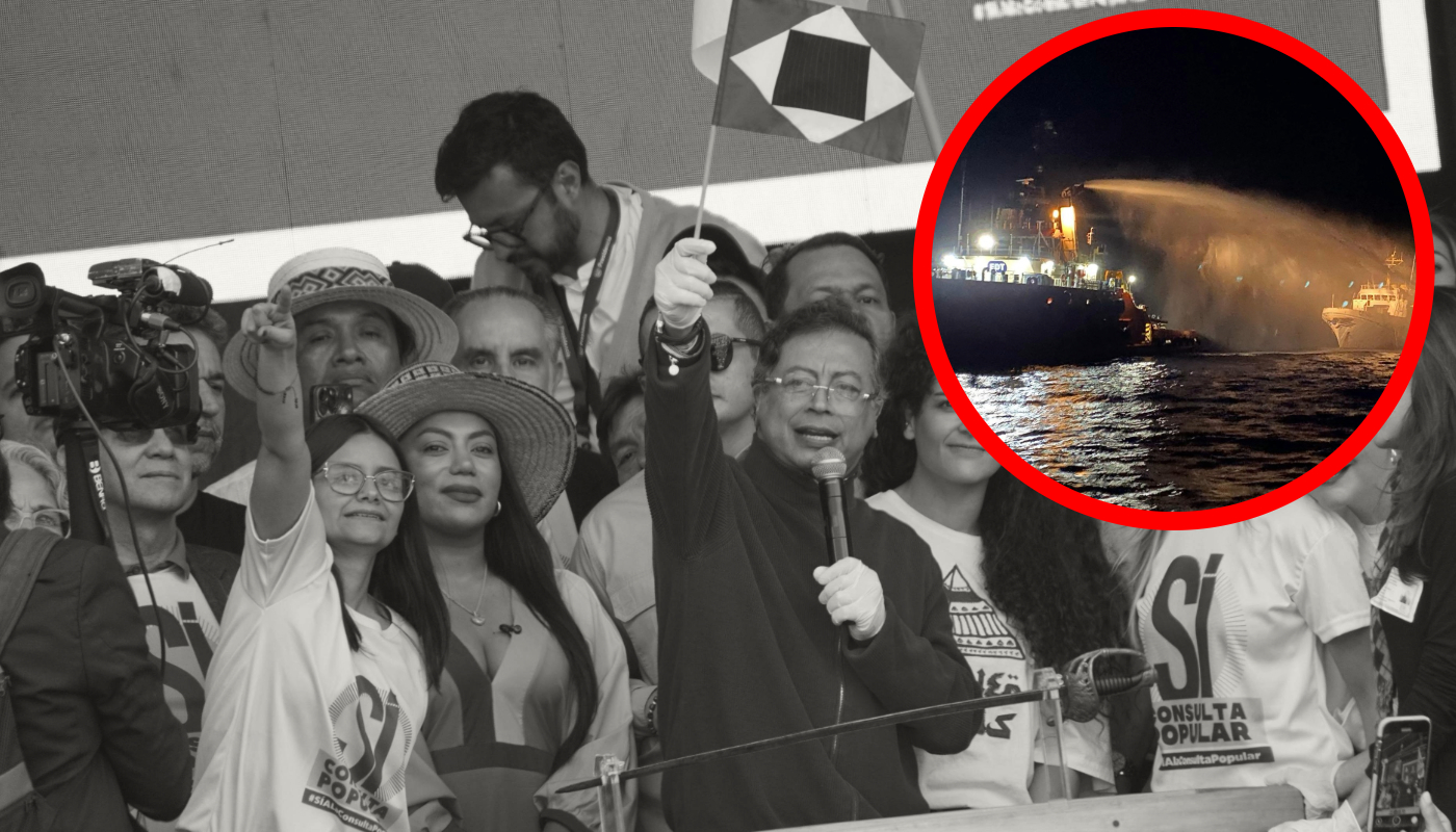 Colombianas no iban en el barco atacado con drones