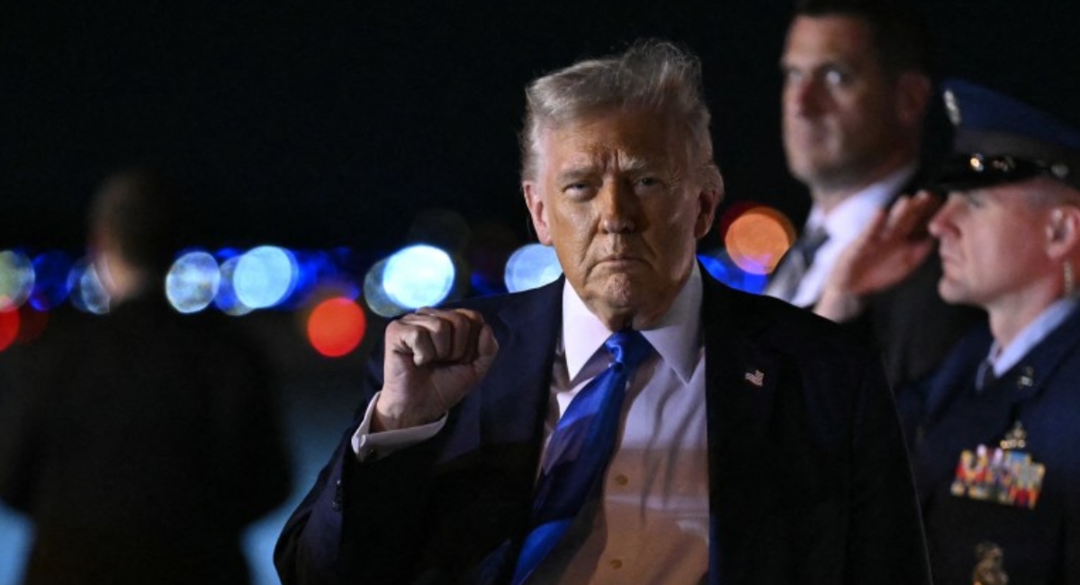 Trump publicó foto que lo muestra como sucesor del papa Francisco