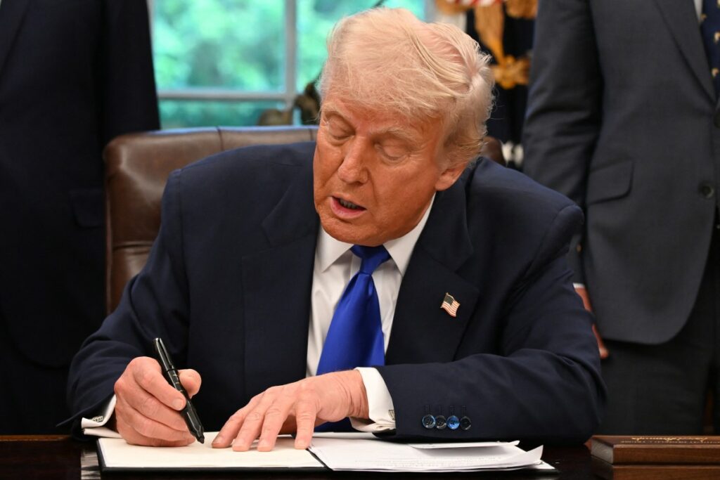 Donald Trump, presidentre de Estados Unidos