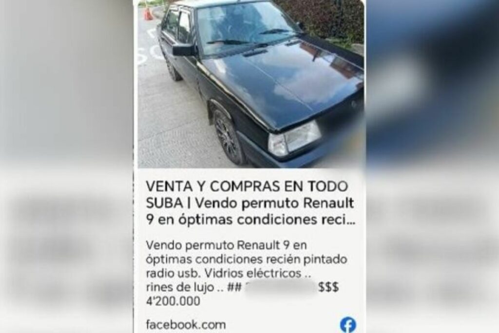 Carro robado y puesto en venta en Internet / Mebog