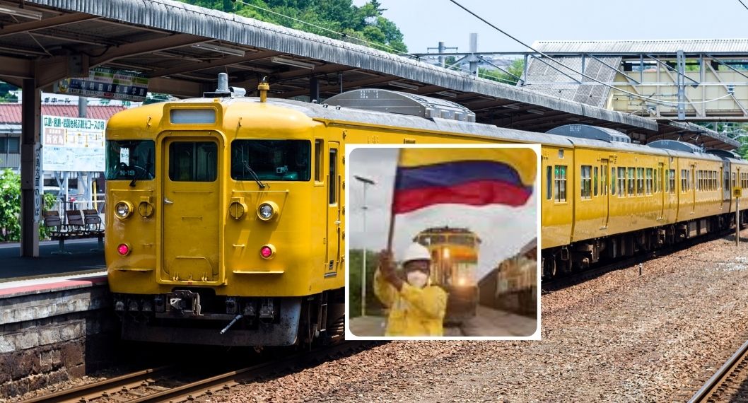 Foto de tren y de tren del Cerrejón, en nota de cuál es el tren más largo de Sudamérica: esta en Colombia e impresiona a muchos