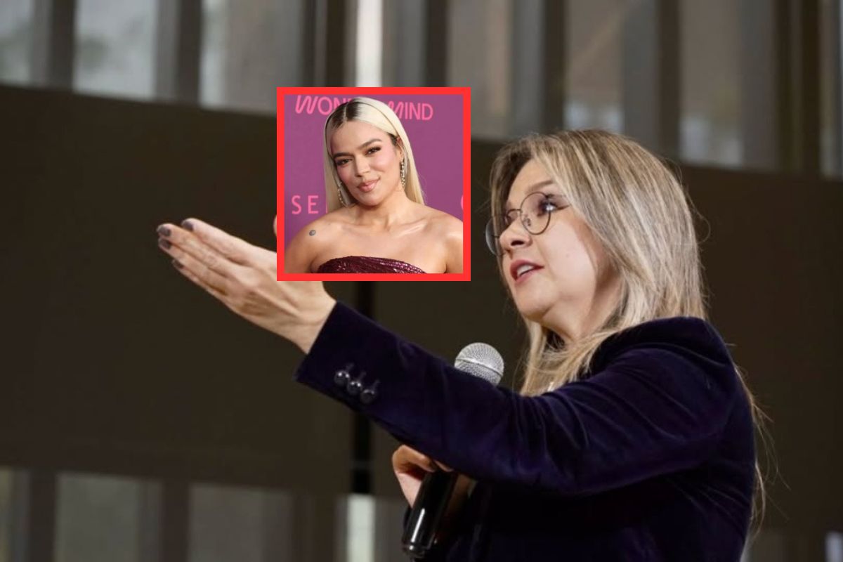 Vicky Dávila cantó canción de Karol G buscando votos en Bogotá; así le fue