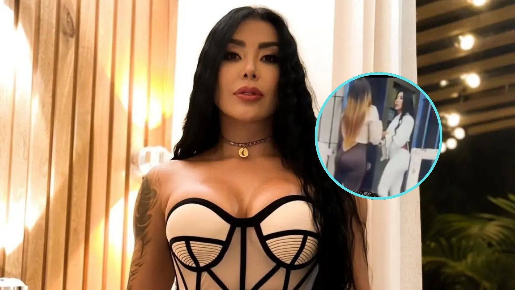 Marcela Reyes entrando a la cárcel para visita conyugal: ¿su novio está preso?