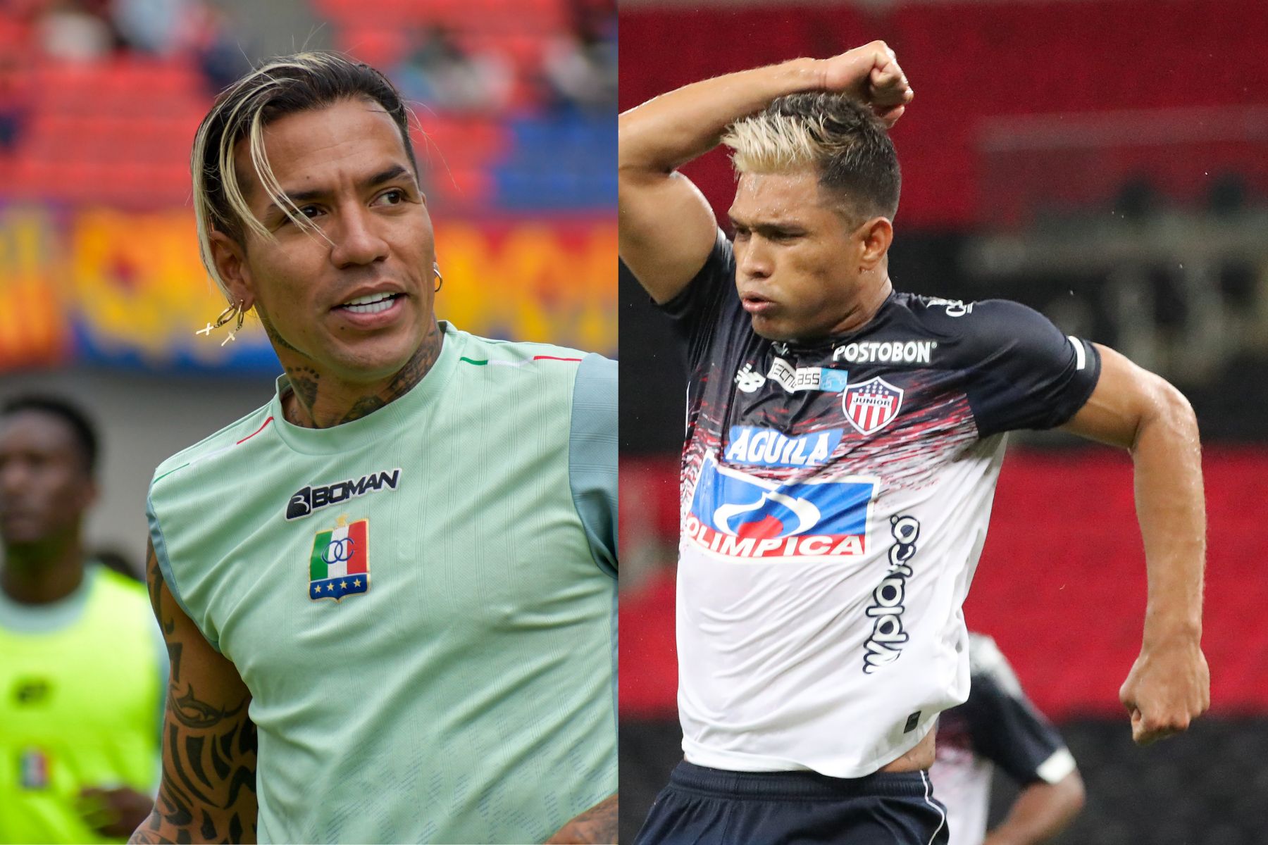 Dayro Moreno y Teófilo Gutiérrez