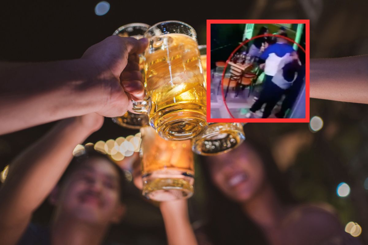 Mujer golpeó a administradora de bar en Bogotá por no ponerle una canción