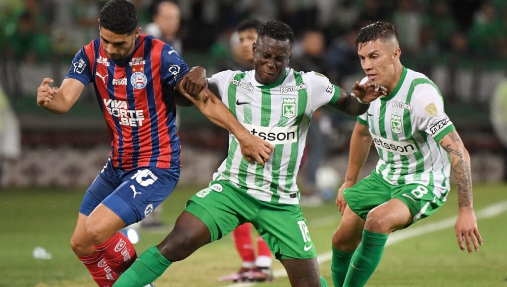 Atlético Nacional vs Bahía, Copa Libertadores / AFP