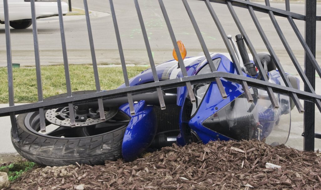 Accidente de moto / Getty