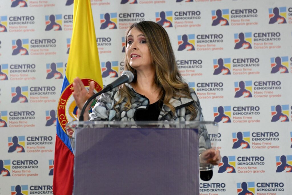 Paloma Valencia, senadora que radicó la demanda en 2024